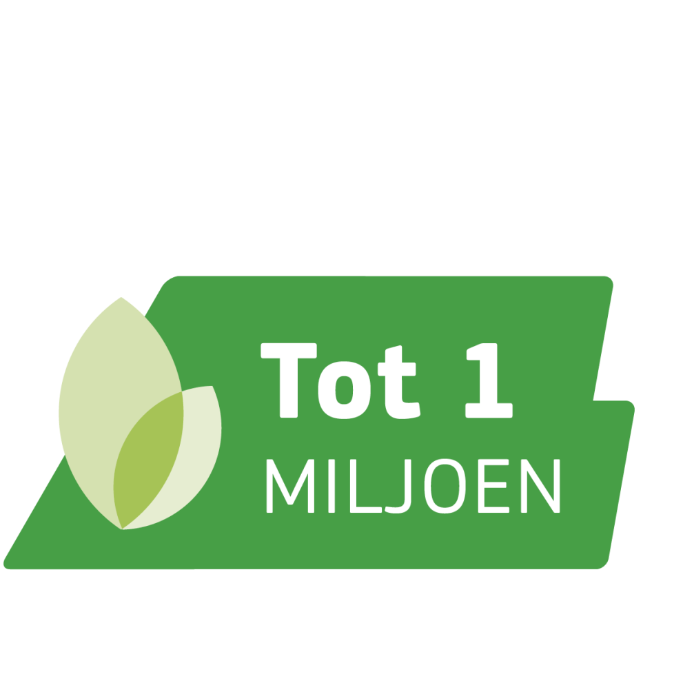 Tot 1 miljoen