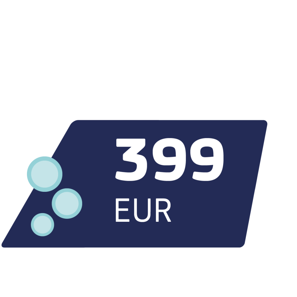 399 euró