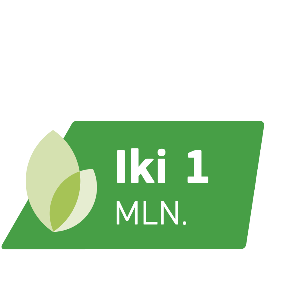 Iki 1 milijono